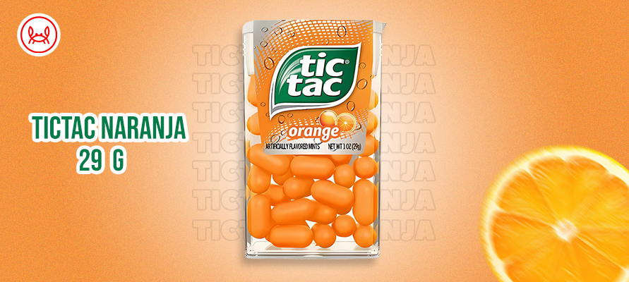 TIC TAC DE NARANJA